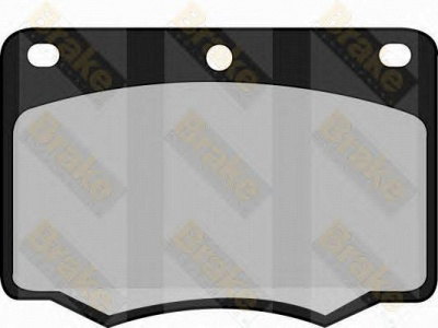 BRAKE ENGINEERING pa300 -  Комплект тормозных колодок, дисковый тормоз